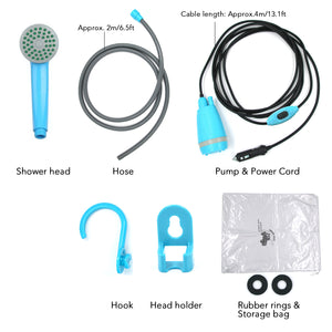 car shower shower head