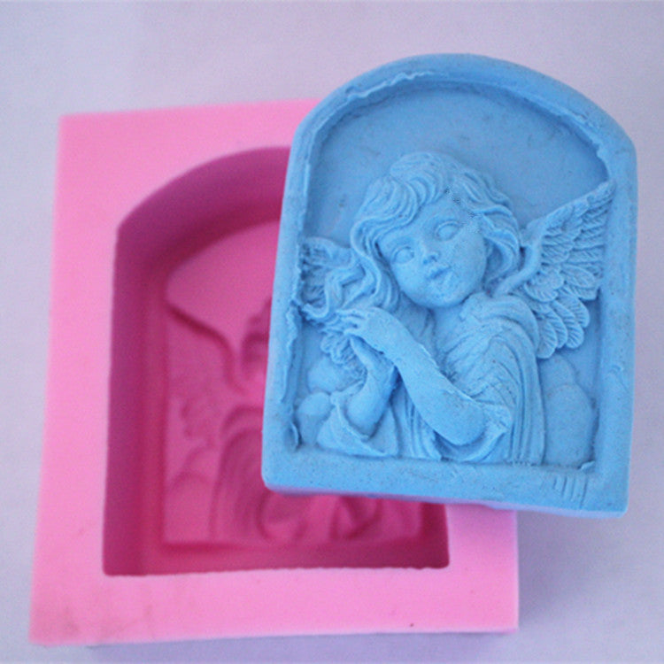 Soap mold/silicone soap mold/angel