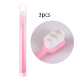 Ultra-fine Toothbrush Super Soft Bristle Deep Cleaning Brush Portable For Oral Care Tools Teeth Care Oral Cleaning Travel