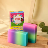 Rainbow Soap Handmade Essential Oil Soap Bath Soap Mild Fruit Soap