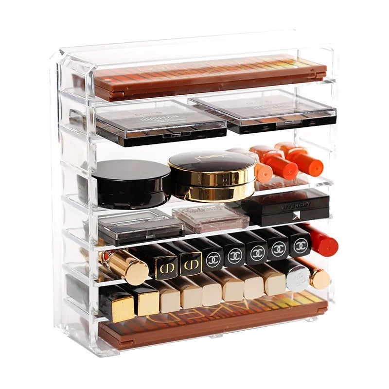 Powder eye shadow storage box