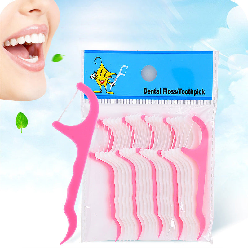 Oral Care  Flossing Toothpicks  100pcs