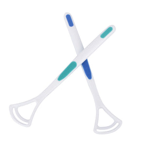 Two Sets Of Tongue Cleaning Scrapers Oral Care