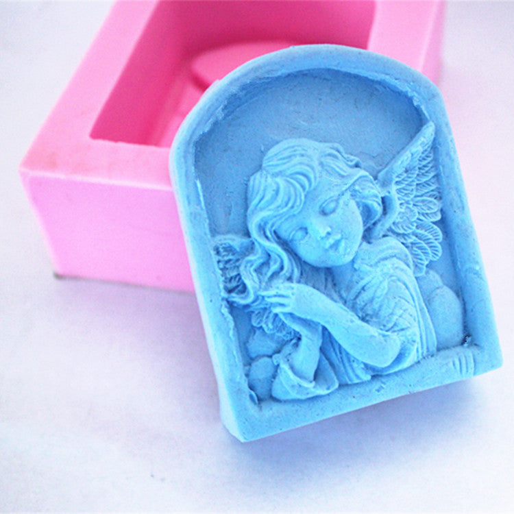 Soap mold/silicone soap mold/angel